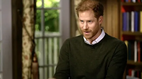 El Príncipe Harry en la polémica entrevista.