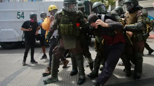 Manifiestaciones en Alameda por inicio de clases.