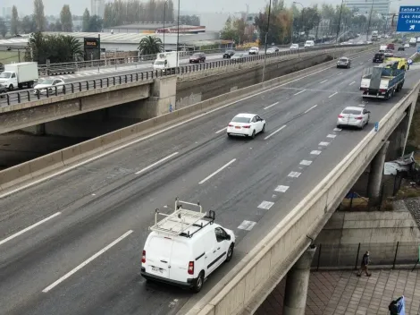 ¿Cuándo cierran pistas en Vespucio Norte y por cuánto tiempo?