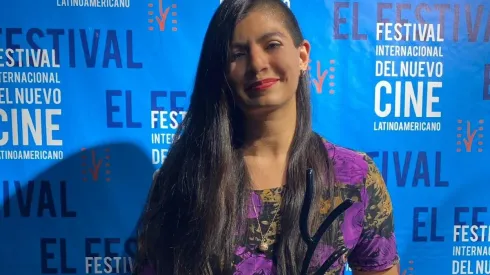 Katherina Harder con el Premior Coral Especial del Jurado