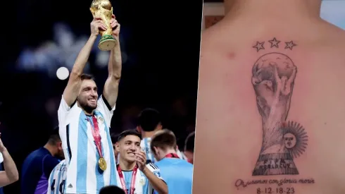 El tatuaje con falta de ortografía de Pezzella