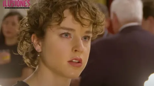 Mónica Echeverría en el episodio de estreno de Juego de Ilusiones.