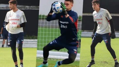 Thomas Guillier, Pedro Garrido y Vicente Reyes los porteros de La Roja