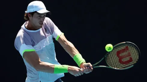 Nicolás Jarry en la primera ronda del Australian Open