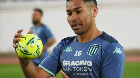 Óscar Opazo apunta a ser titular en Racing Club para la Supercopa de Argentina frente a Boca Juniors.