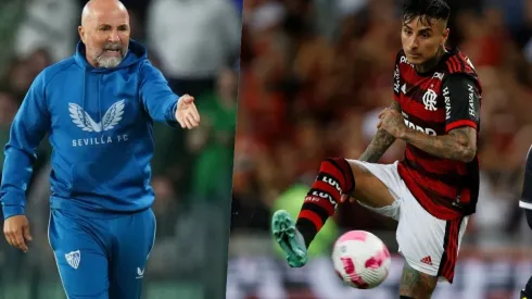 Sampaoli mira atento a Erick Pulgar