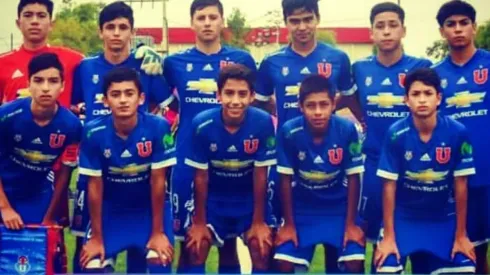 La Sub 14 de Universidad de Chile en 2018 tenía a Assadi, Osorio y Huerta como faroles
