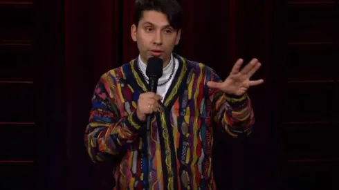 Fabrizio Copano en The Late Late Show con James Corden.