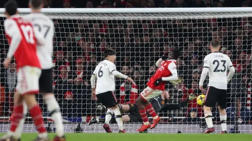 Nketiah marcó el gol de la victoria del Arsenal