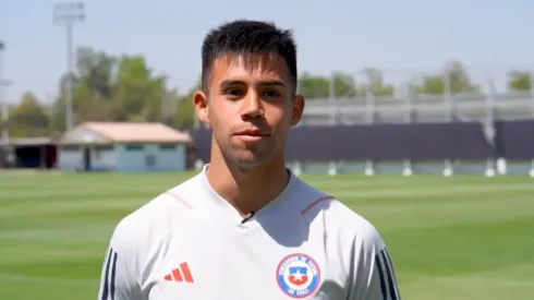 Alexander Aravena ya entrena junto a la selección chilena sub 23