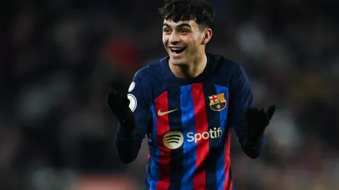 Pedri anotó el único gol de la victoria ante Getafe la jornada pasada.