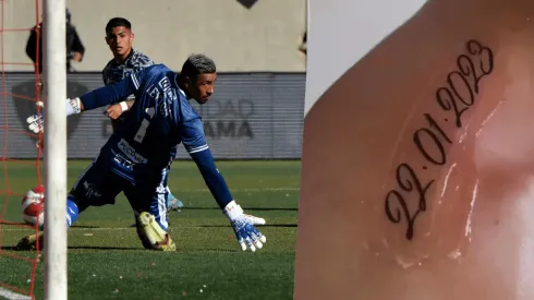 Jordhy Thompson se tatúa una fecha que jamás olvidará.