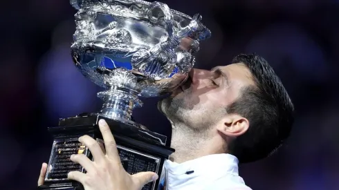 Djokovic venció a Tsitsipás en la final del Abierto de Australia 2023.