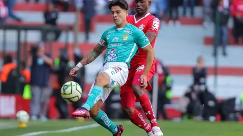 Dávila fue titular en el León en su visita al Toluca.