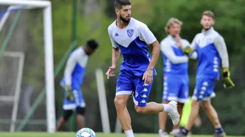 Matías de los Santos fue titular en la campaña 2022 con Velez.