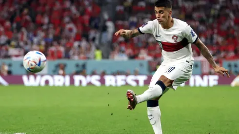 Joao Cancelo jugó el último Mundial de Qatar con Portugal