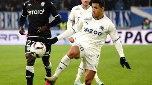 Alexis Sánchez fue figura en el Olympique de Marsella