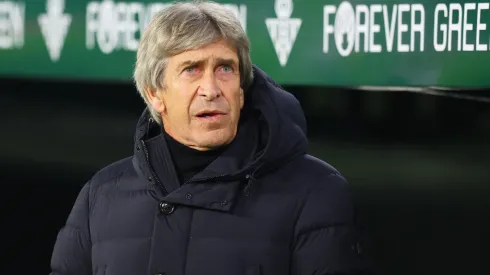 Pellegrini en el duelo frente al Barcelona este miércoles