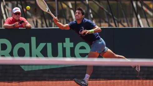 Garin es una de las principales cartas de Chile para la Copa Davis.