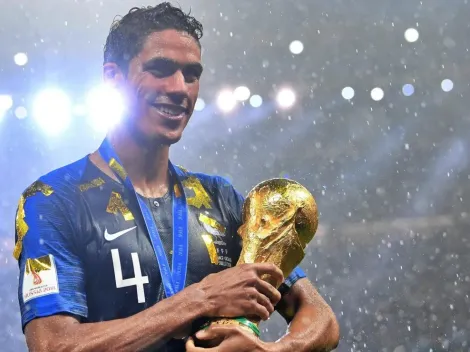 Raphael Varane sorprende al retirarse de la selección de Francia