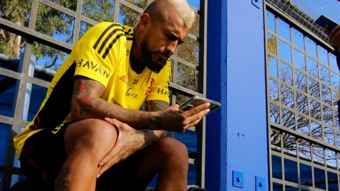 Arturo Vidal cortó de plano la polémica tras lanzar los zapatos en protesta por su falta de minutos