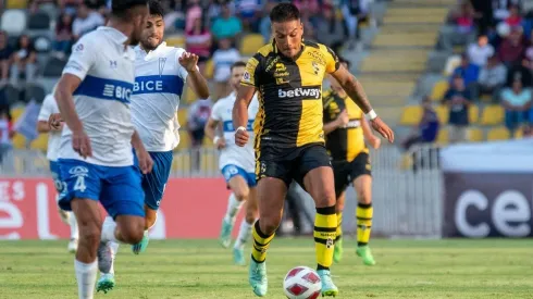 Javier Parraguez fue expulsado en los minutos finales del partido.