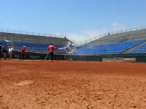 Galería: así está la cancha para Copa Davis