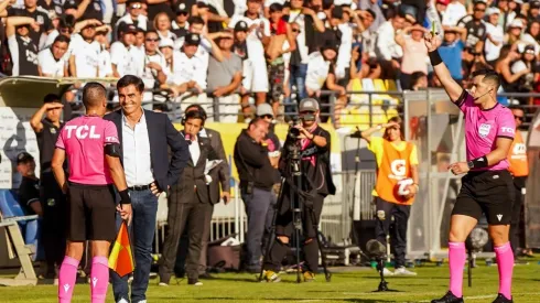 Gustavo Quinteros reclamó mucho por el arbitraje de Fernando Véjar en la Supercopa que Colo Colo perdió por penales ante Magallanes.