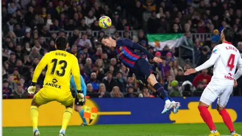 Lewandowski fue una de las figuras del partido