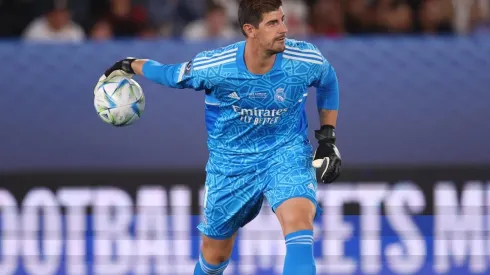 Courtois sufrió molestias antes del partido con Mallorca