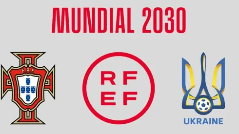España y Portugal unieron fuerzas con la Federación ucraniana de fútbol para el Mundial 2030.