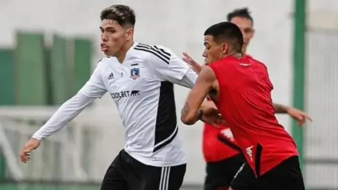 Carlos Palacios brilló en el amistoso de Colo Colo