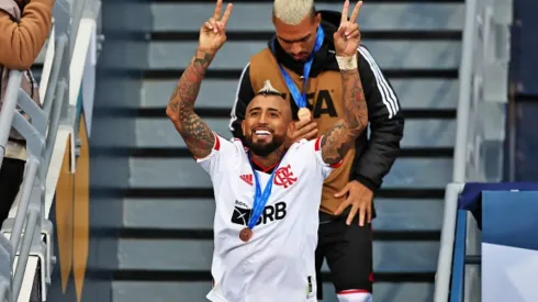 Arturo Vidal fue figura en el mediocampo para el Mengao.