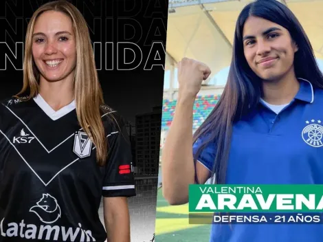 Amanda Morris y Vale Aravena son presentadas en el Chago y Audax