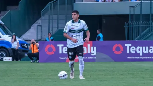Benjamín Kuscevic arrancó de titular en su primer partido con el Coritiba
