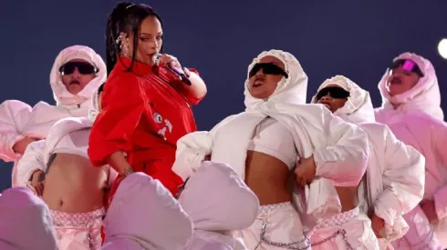 Rihanna estuvo presente en el Halftime.