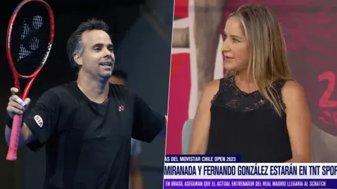 Los extenistas tendrán un rol protagonista en la transmisión de TNT Sports del Chile Open 2023.