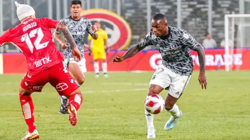 Castillo jugó su primer partido en el Monumental.