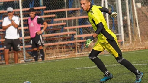 Garrido juega en la categoría Proyección de Colo Colo
