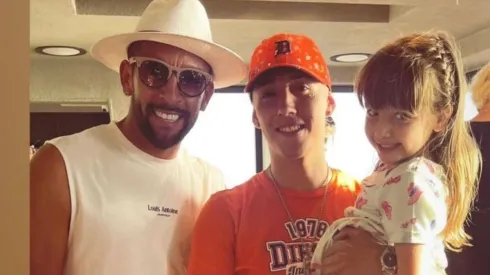 Mauricio Isla quedó feliz tras el tierno encuentro que junto a su hija tuvieron con Pailita.