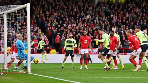 Navas fue la gran figura del Nottingham Forest.