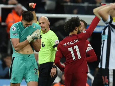 Feroz chambonada del arquero de Newcastle ante Liverpool