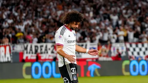 Maximiliano Falcón recibió una tarjeta roja directa en Colo Colo.