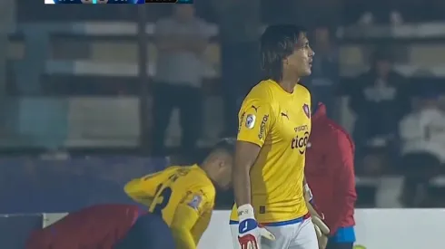 Marcelo Moreno Martins terminó como arquero en la victoria de Cerro Porteño en la primera división paraguaya.