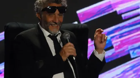 Fito Páez en la conferencia de prensa previo a su presentación en Viña 2023.