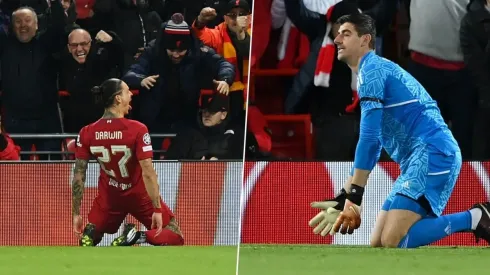 Golazo de taco del Liverpool y condoro del Real Madrid.