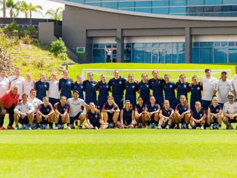 La alineación de La Roja Fem para el repechaje vs Haití