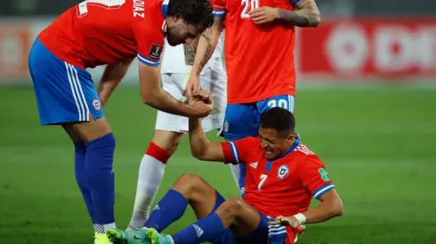 Ben Brereton y Alexis Sánchez han compartido varias veces en la selección chilena.