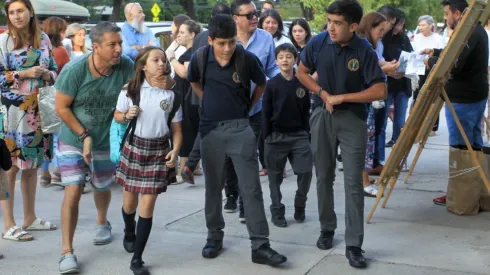 Este es el primer colegio en volver a clases