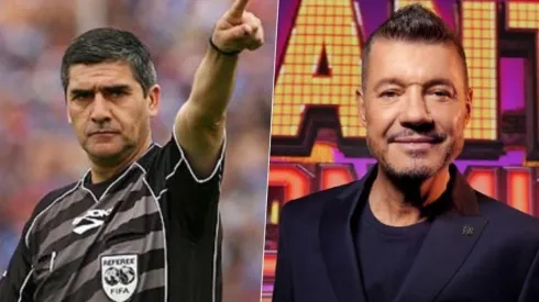 Carlos Chandía y Marcelo Tinelli